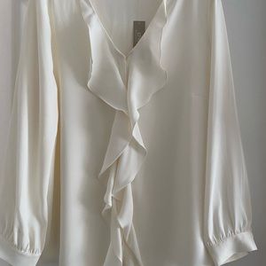 White dress blouse
